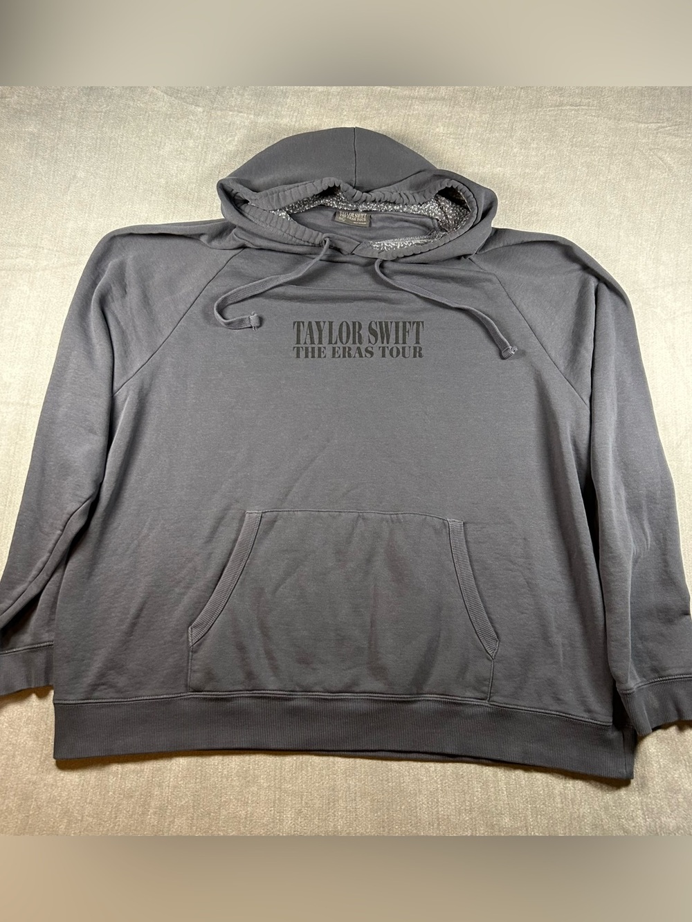 Taylor Swift The Eras Tour 2023 2024 Hooded Sweatshirt - Charcoal 2XL